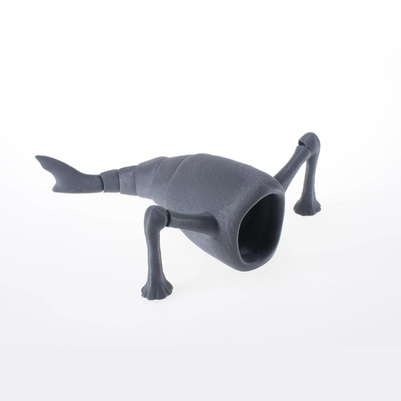 Мультяшный 3D-печатный орнамент-монстр из глубокого моря Креативная абстрактная модель монстра Подходит для украшения домашнего рабочего стола
