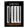 Zebra Gel Ballpoint Gel Sarasa Monochrome Black Limited Edition Pen, Ink, Series, Set, SE-JJ15-MC-BK