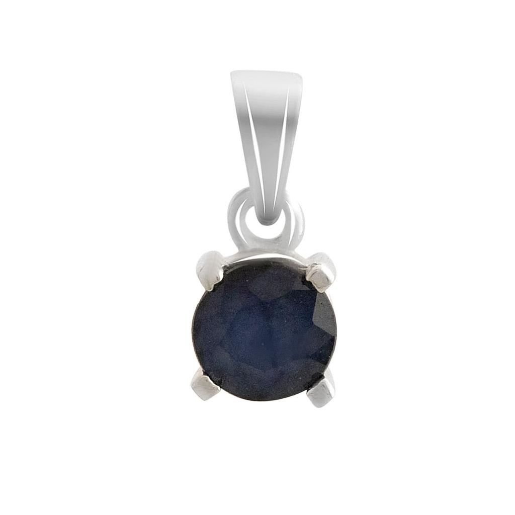 Серебряная подвеска с сапфиром 0.643ct (2143291)