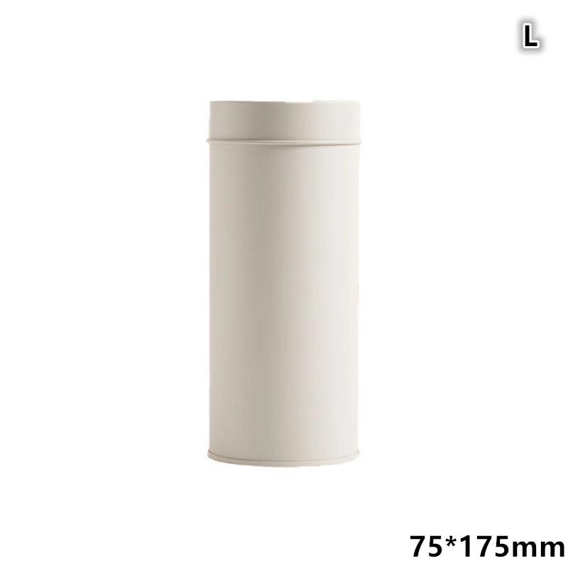 Жестяная банка для чая из нержавеющей стали, банка для кофе и чая с герметичными двойными крышками, контейнер для хранения листового чая, кухонная чашка