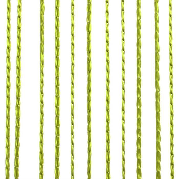 VidaXL String Curtain 2 Pcs 100 X 250 Cm Green