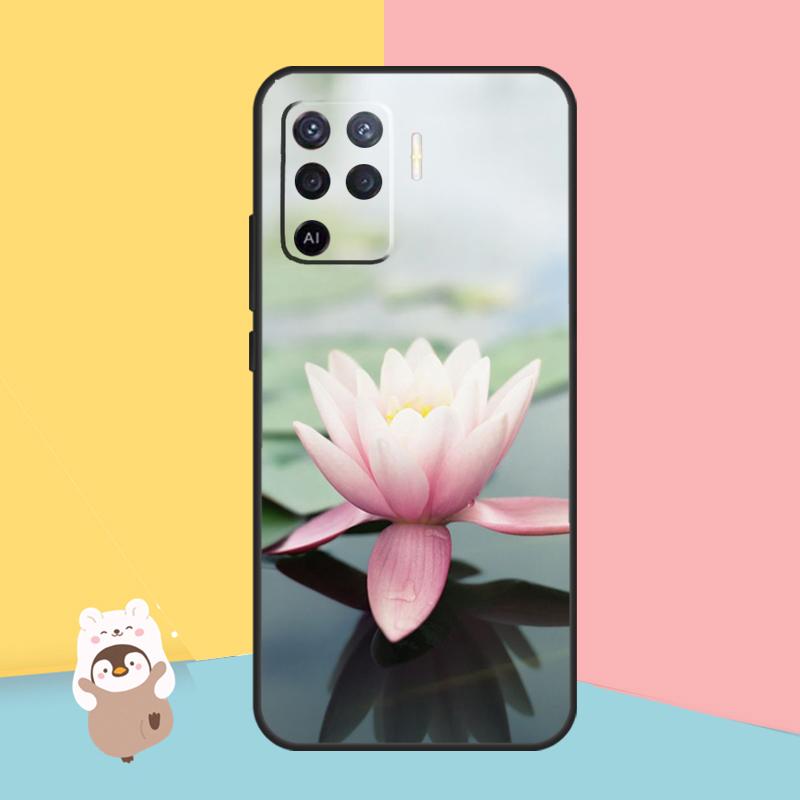 Летний чехол Lotus для OPPO A74 A93 A83 A91 A53S A9 A5 A31 A53 2020 A15 A16 A1K A52 A72 A94 A54, чехол