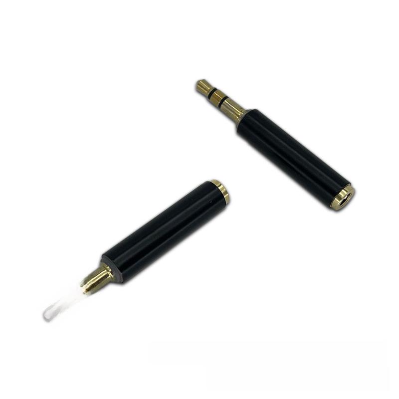 Аудиоадаптер 3,5 мм «мама-папа»: Преобразователь из 4-х в 3-х секционный для ПК, телефонов, микрофонов и трансляций