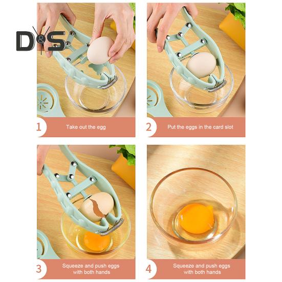 Прочный резак для яичной скорлупы, 2 шт./компл., эргономичная ручка, креативный инструмент для разделения яиц, инструмент для резки яичной скорлупы
