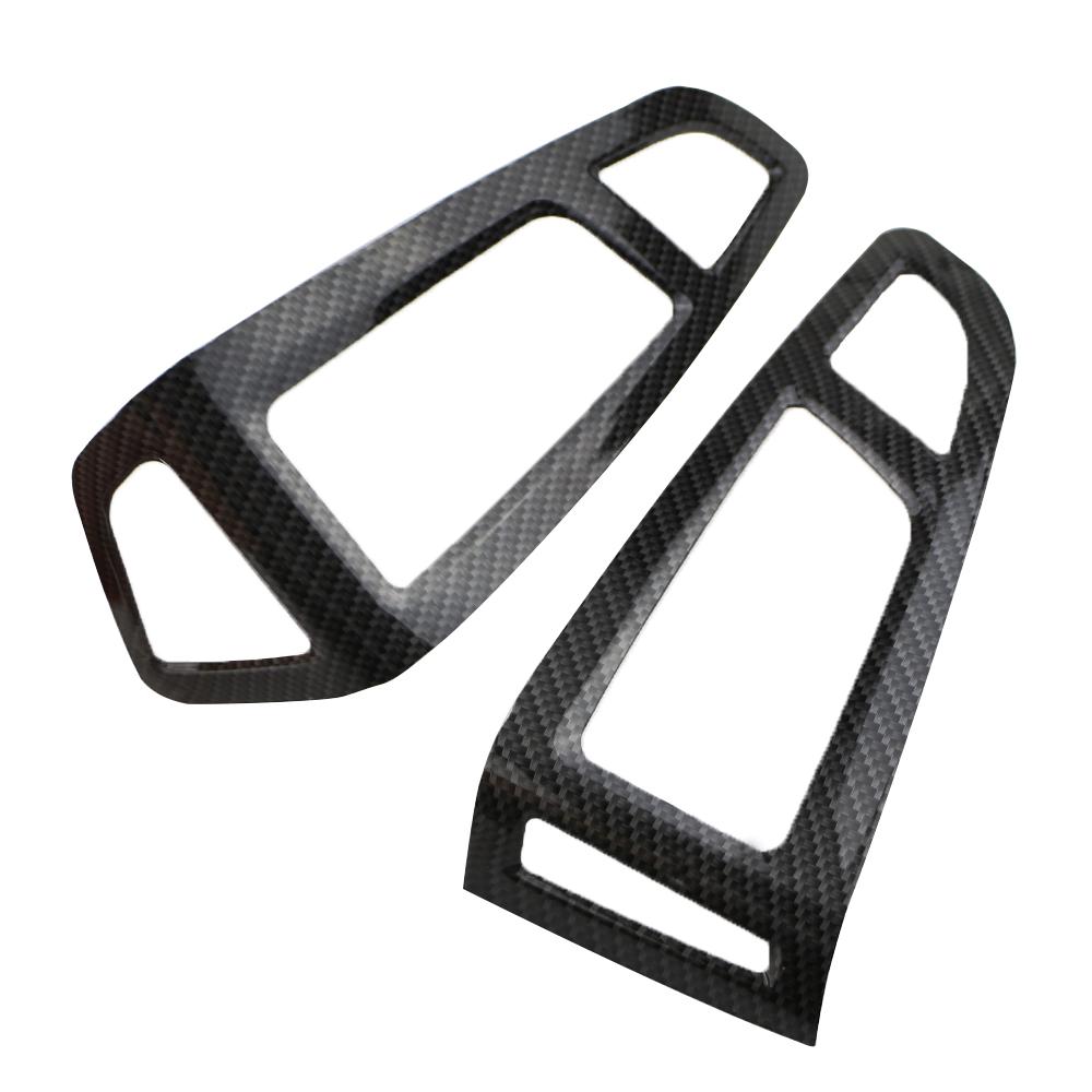 Для Ford Focus 3 MK3 2015 - 2018 LHD Автомобиль Вентиляционное отверстие кондиционера Панель накладка Стикер Отделка вентиляционных отверстий AC ABS Аксессуары