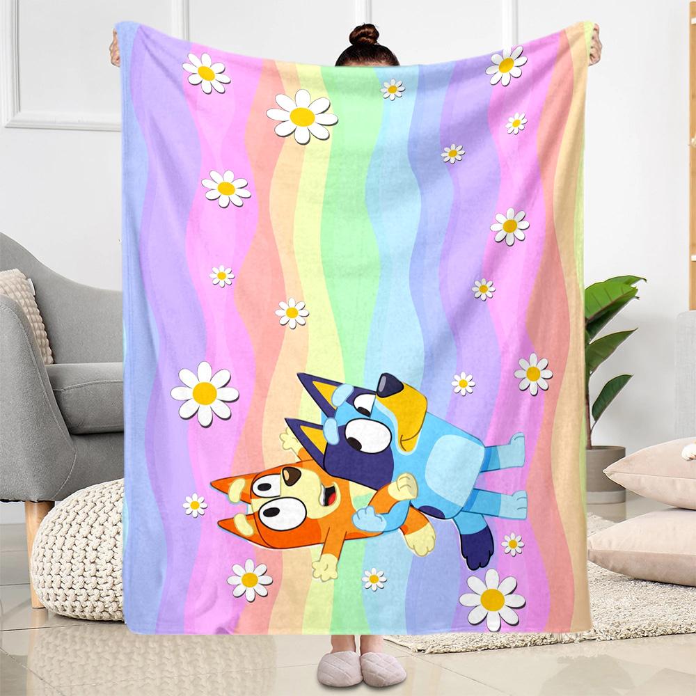 Bluey Bingo Adventure Blanket Ultra-Soft Great for Sofa Chair Bed All-Season Use Stylish Decor Gifts For Family Or Friends