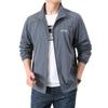 Men's Summer Stand-up Collar Loose Fit Casual Outdoor Windbreaker - Breathable, Hoodless Skin Coat