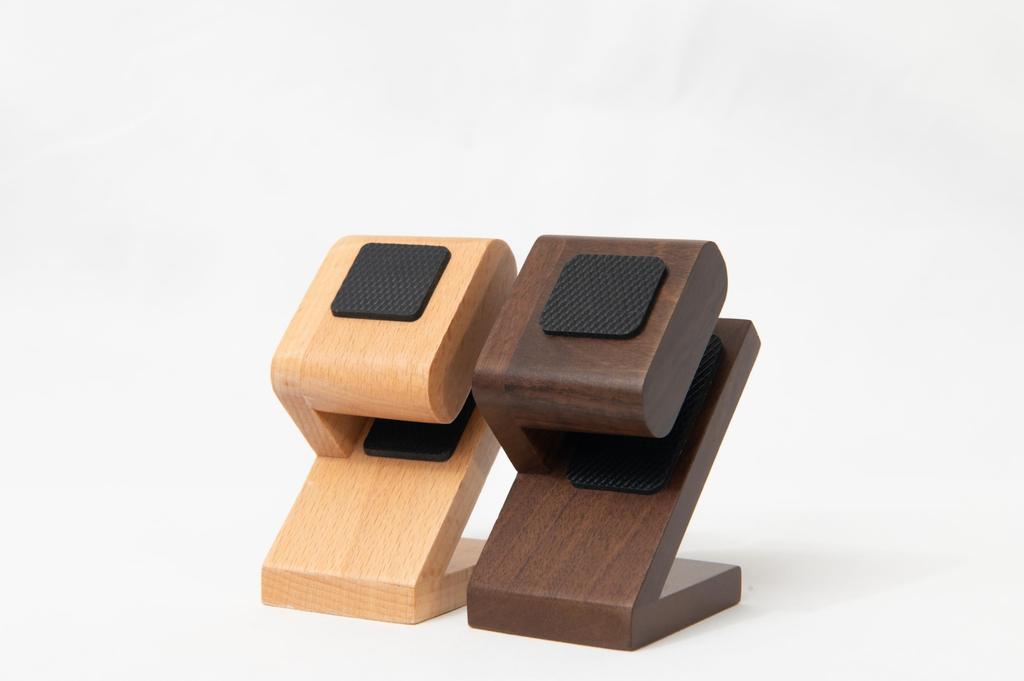 Подставка для часов EVOLBER для 1 часов, подставка из натурального редкого орехового дерева, подставка для часов (грецкий орех)