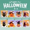 100PCS 10*10cm+3cm Halloween Candy Bags Snack Packaging Pouch  Party Supplies