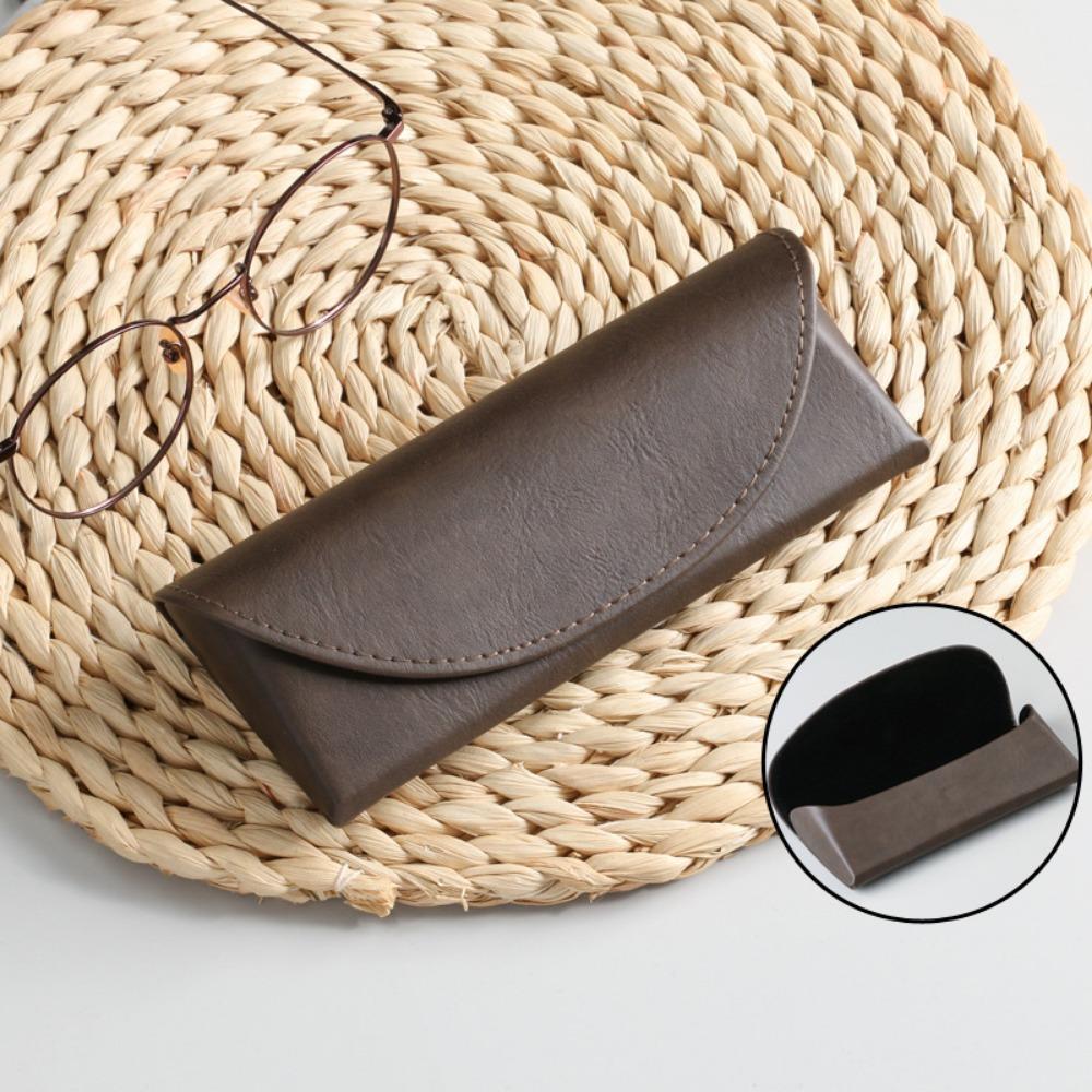 Пылезащитный Кожаный Простой Чехол для Очков Защитные Сумки Чехлы для Солнцезащитных Очков Очков