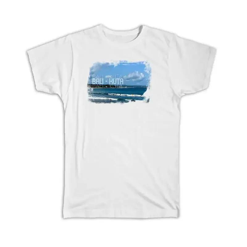 Bali Kuta Indonesia Surfers Photo T Shirt