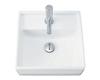 LIXIL INAX Compact Washbasin Cover Pure White (Single Faucet) (Cold Region) (Drain Included) YL-A531TNQ(C)V/BW1