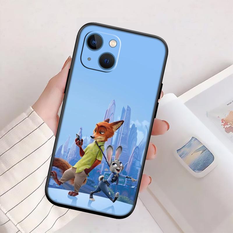 QE29 Зверополис Дисней Чехол для телефона для OPPO A40 A60 A80 A15 A16 A16K A12 A17 A17K A54 A54S A53 A53S A55 A56 A57 A98 F23