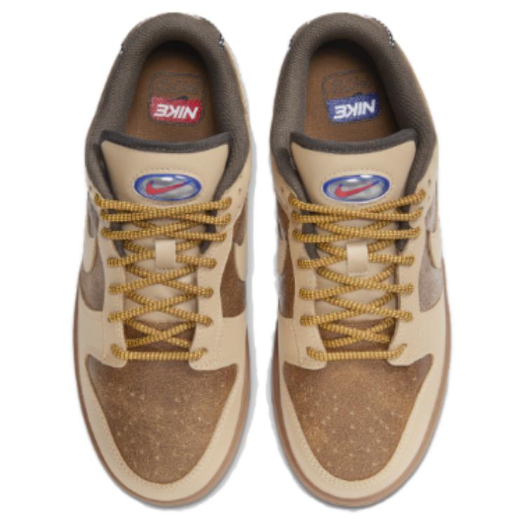 Nike Dunk Low LX 1972 Women Sneakers Brown Hemp Gum-Medium-Brown HF5718-929