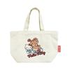 K Company Sanrio Characters Canvas Mini Tote Hello H19 X W30 X D10cm Bag, Kitty, CHM4-KT,