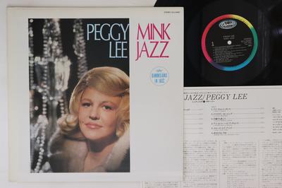 LP Пластинка ПЕГГИ ЛИ - Mink Jazz ECJ50087 CAPITOL 1983 Япония Джаз Б/У