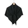 Solid Color Cotton Triangle Scarf Muslim Hijab Shawls Woman Soft Wraps Lady Fashion Causal Turban Islamic Jersey Headband