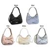 Underarm Bag Solid Color Shoulder Bag High-end Portable Crossbody Bag Butterfly Knot Small Size Handbag Versatile Use