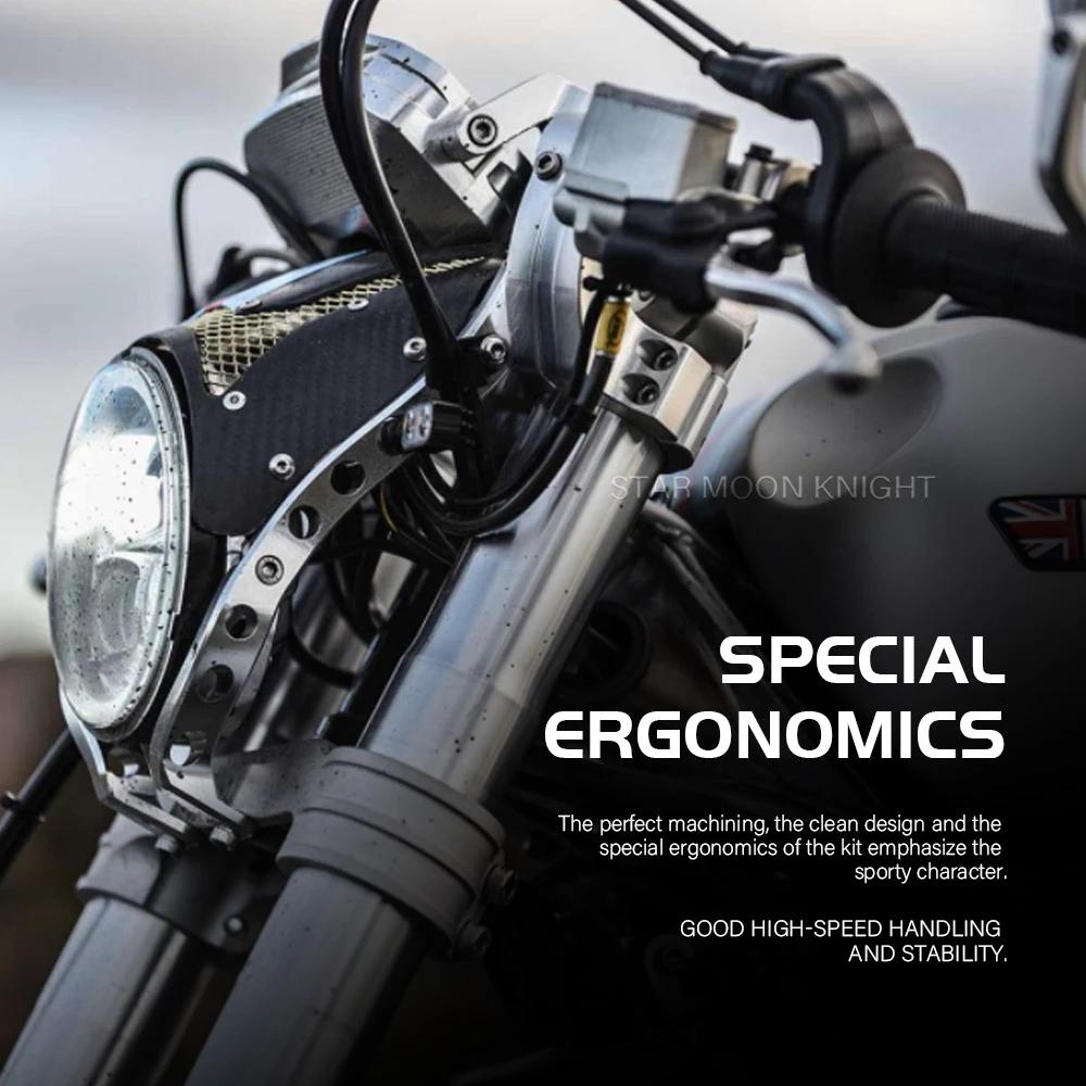 Зажимы на руль, вилка, ручка для Harley Sportster Iron 883 1200 Softail Dyna Forty-Eight Street Bob 114 Low Rider