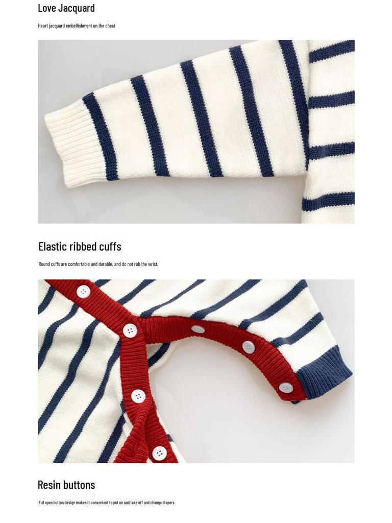 Осенний семейный свитерный набор 2025: Универсальный комбинезон для мамы-сына/дочери и малыша