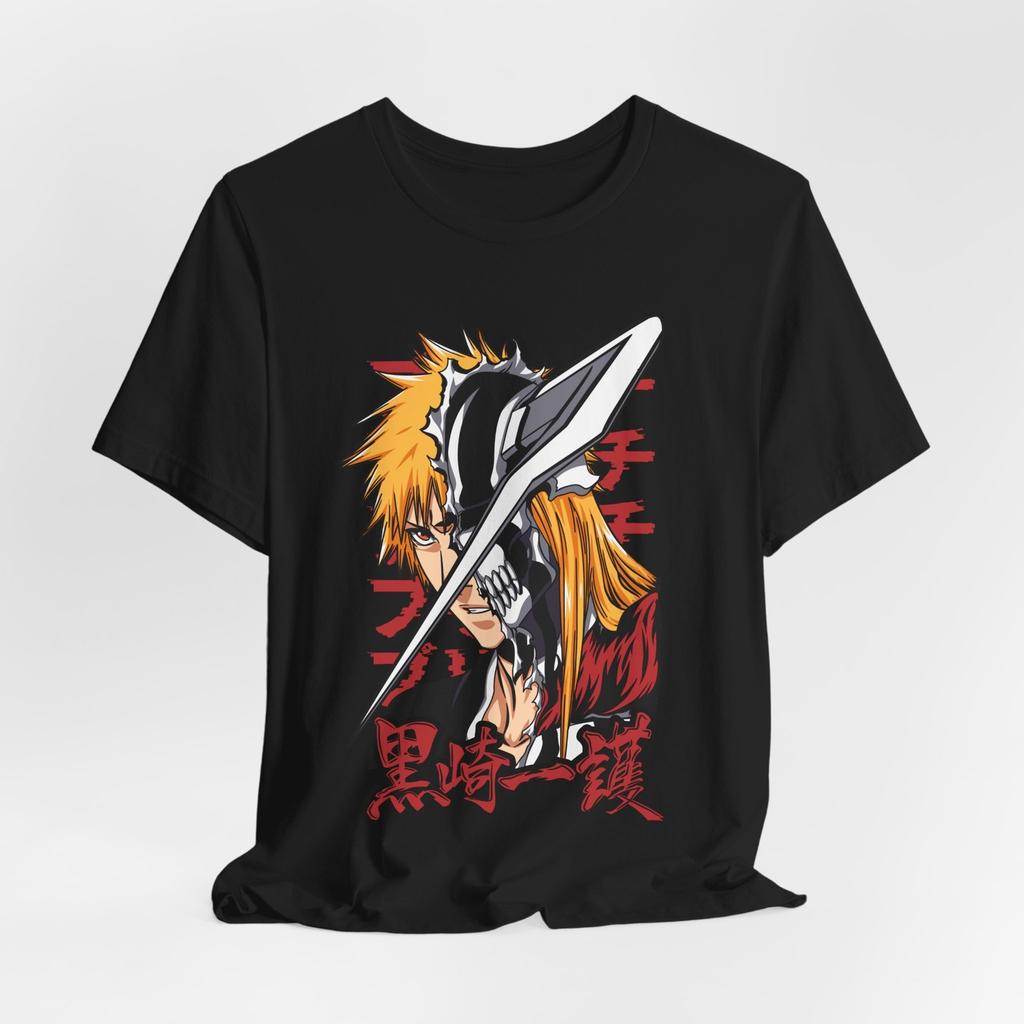 Ichigo Kurosaki Bleach Anime Graphic Tee Unisex TShirt Manga Fan Gift