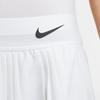 Nike Court Slam Dri-Fit Brand Logo Быстросохнущая дышащая удобная плиссированная повседневная теннисная юбка женские юбки белого цвета FZ6491-100