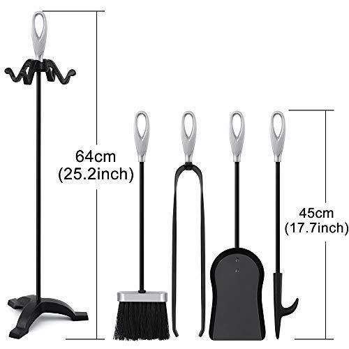 Ensemble D'outils De Cheminée Amagabeli, 5 Pièces