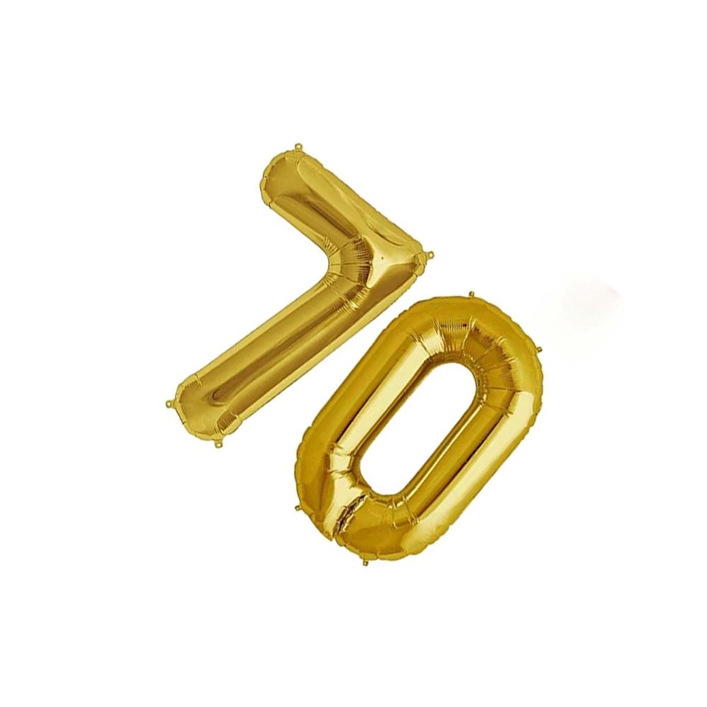 Sensations Today 70th Foil Balloon