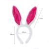 Пасхальный обруч с кроличьими ушками, милые красочные заячьи ушки, маскарадная тиара, головные уборы для взрослых и детей