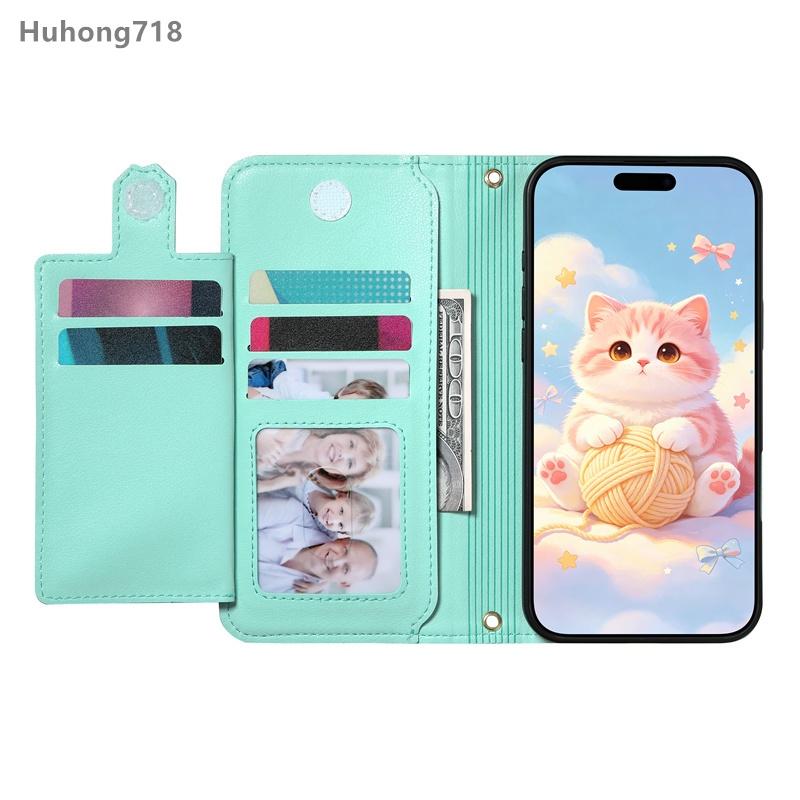 Для Samsung Galaxy A02S A03S A12 A22 A22S A32 A41 A51 A52 A52S A71 A72 4G 5G Чехол-книжка Кожаная с молнией Кошелек для монет Кошелек Многослотовый для карт