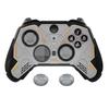 PlayVital Stellar Mecha Silicone Protective Cover for Xbox Elite Series Grip Protector with 2 Thumb Grip Caps and Mechanical Black 2, Non-Slip