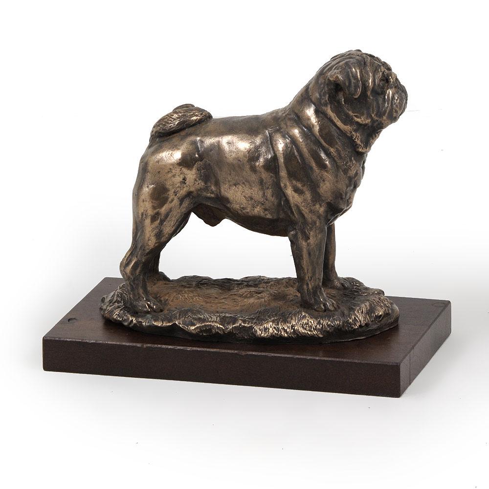 Pug - dog statue, figurine for office, trophy for dog show by Art-Dog brand
