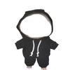 AXLUCE Lovebu Clothes Hoodie and Pants Plush Toy Outfit (Black)