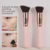 Flat Head Foundation & Blush Brush - BB Cream & Contour Makeup Tool