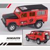 1/32 масштаб Land Rover Defender, литая под давлением модель автомобиля, игрушечный автомобиль с откатным механизмом, звуком и светом для детей, коллекция подарков для мальчиков и девочек