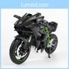 Toy Alloy Motorcycle With Inertia Drive And Sound Light Design For Kids Gift