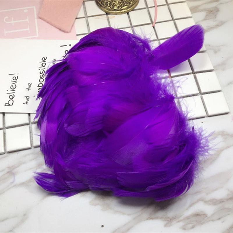 Цвет мечты Diy букет венок украшения крылья ангела перья 100 шт. креативные ювелирные материалы гусиное перо