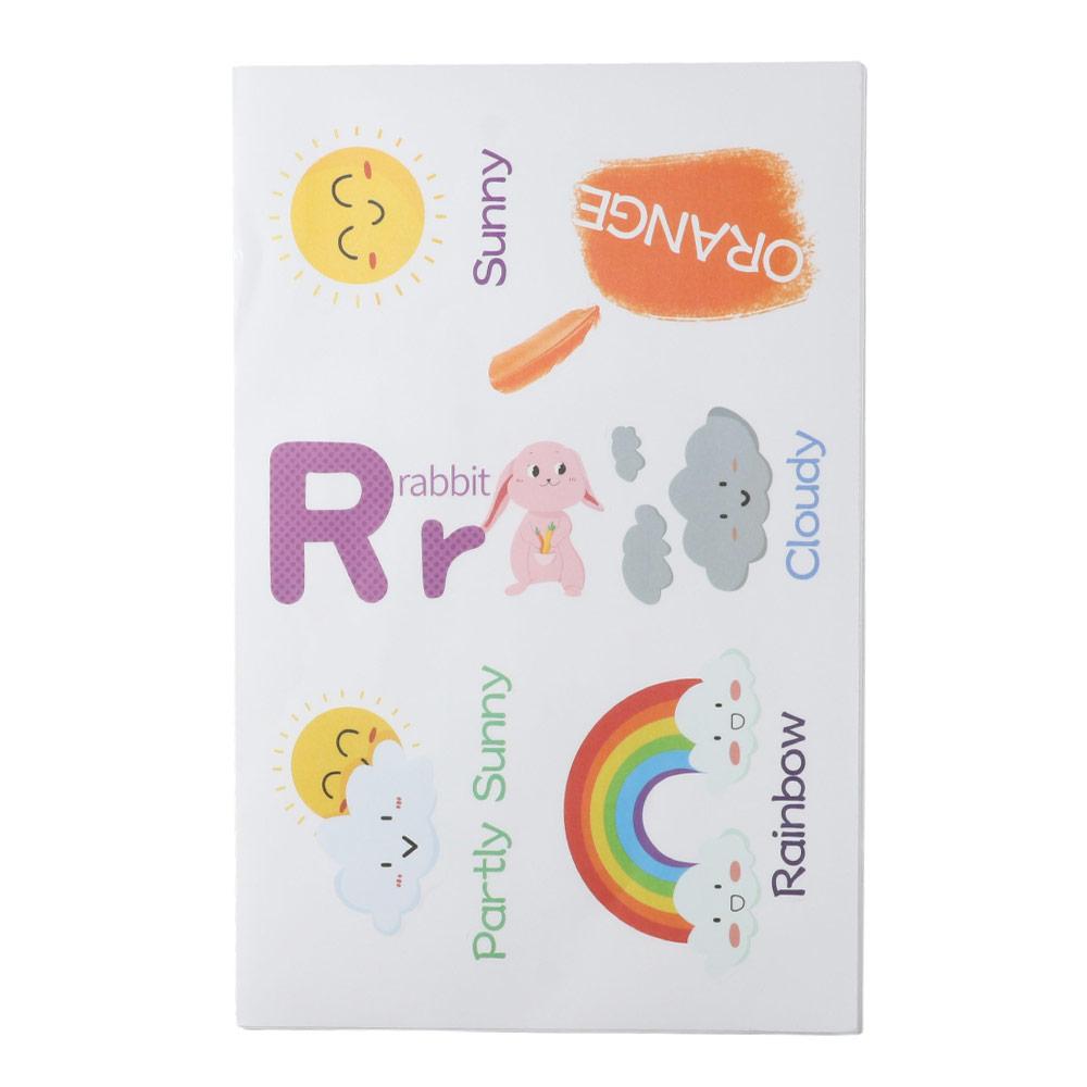 Наклейки на стену из ПВХ с буквами алфавита и цифрами, съемные настенные наклейки, которые можно отклеивать и приклеивать для детей и малышей