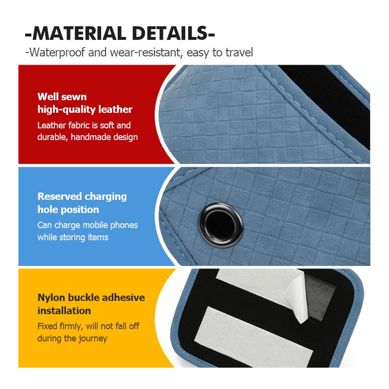 Car Door Storage Bag Drink Waste Card Key Sunglasses Holder For Alfa Romeo Giulietta GT 159 147 156 Mito Brera Giulia Spider F1