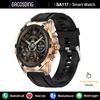 SACOSDING SA117 Smart Watch Always On Display NFC Bluetooth Call Voice Assistant 466*466 AMOLED Screen Sports Fitness Smartwatch