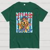 Funny 4th of July Hotdog Dog Stripes Dachshund Cotton Casual Cool Loose T-Shirt