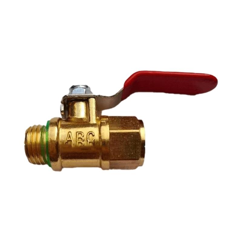 Agricultural Sprayer Brass Ball Valves Switches With Ergonomic Grip High Efficiency Plunger Pump Valves For Farm Irrigation
