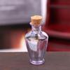 1:12 Dollhouse Miniature Glass Vase Flower Storage Jar Wine Bottle Wishing Bottle W/Corked Home Decor Toy Doll House Accessories