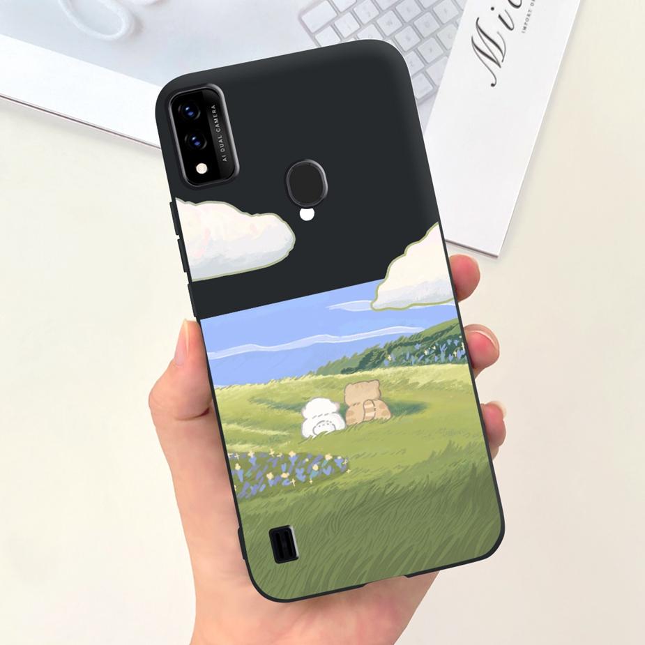 Для ZTE Blade A51 Чехол BladeA71 Милый Модный Мультяшный Чехол Мягкий Силиконовый Чехол для Телефона Для ZTE Blade A71 A7030 BladeA51 Funda Coque