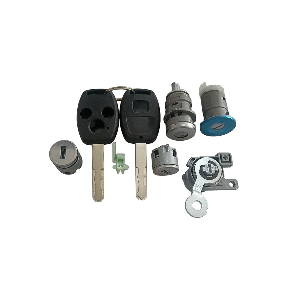 Комплект замка зажигания, цилиндра замка двери и ключа иммобилайзера для Honda Accord 2003-05 годов выпуска