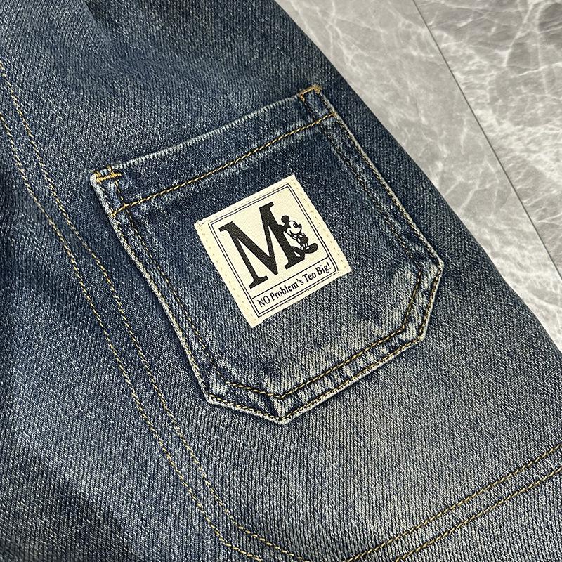 Джинсы для мальчиков на флисовой подкладке - Коллекция зима 2024