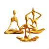 Трио фигурок для йоги для украшения дома