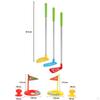 Kids Golf Set Toy Practice 2 Hole Boys Girls Balls Flags Sports Toys