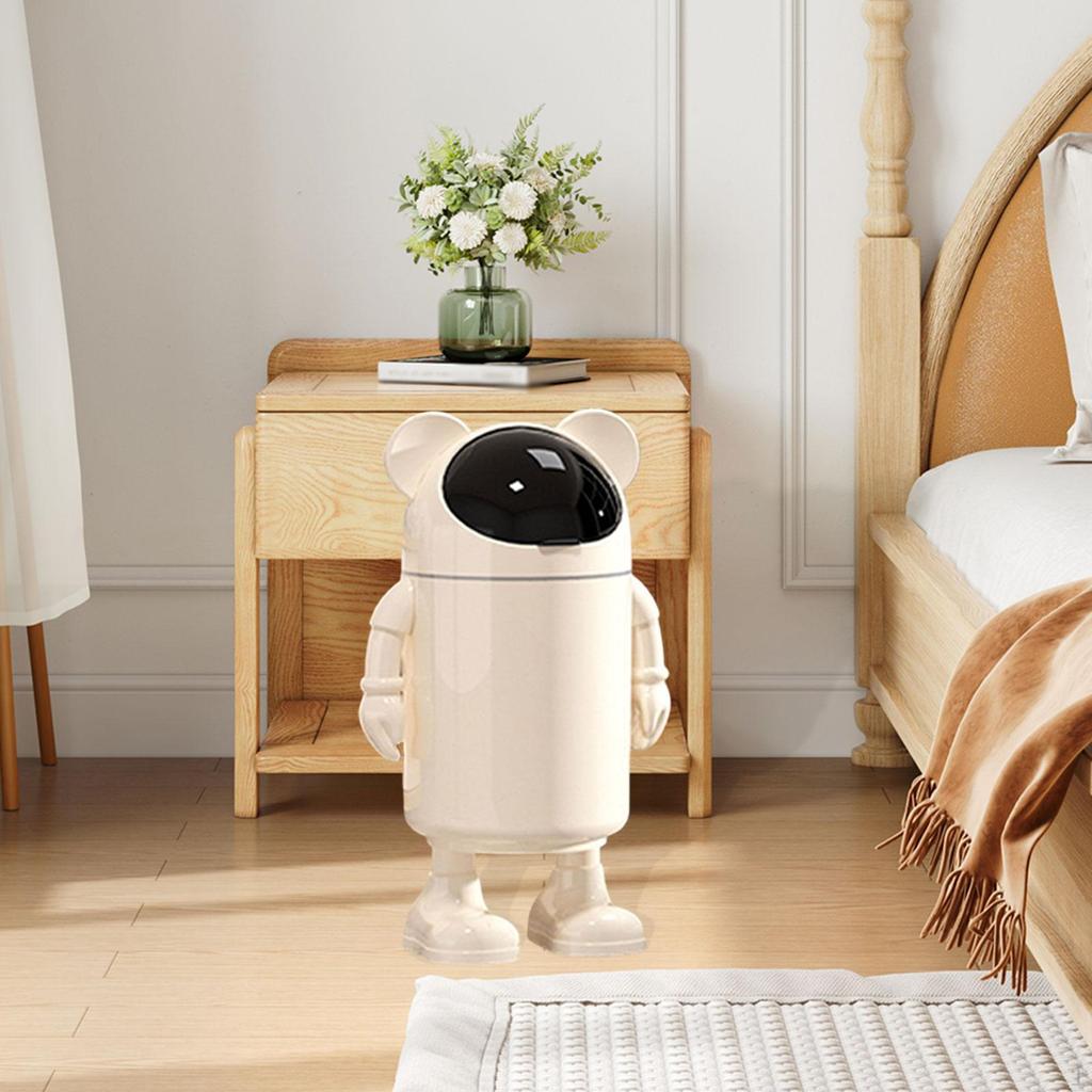 Мусорное ведро для ванной комнаты, контейнер для мусора, мультяшный медведь, бумажная корзина, ведро для хранения для отеля