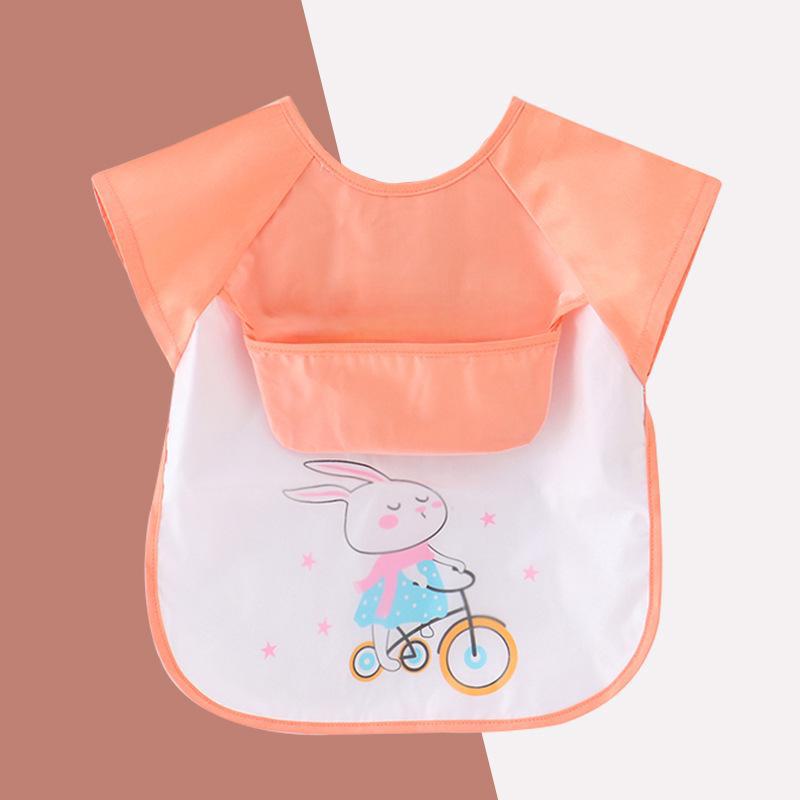 Водонепроницаемый детский нагрудник с карманом - безрукавный, легкий комбинезон для мальчиков и девочек